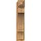 Ekena Millwork Balboa Craftsman Rough Sawn Outlooker, Western Red Cedar, 8"W x 26"D x 38"H OUT08X26X38BOA04RWR - alternate 4